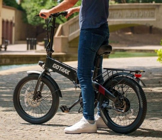 GoTrax Z4 Lite folding e-bike 25 mile range and 20mph