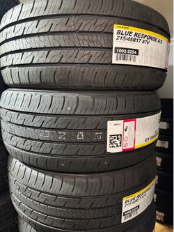215/45/17 Dunlop all season 4 new tires installed ✅ instaladas ✅ we do Aligment ✅