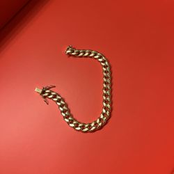 Brand New 10k Gold Cuban Bracelet 