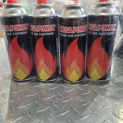 4pk Butane Cartridges 