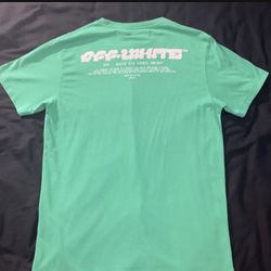 Off White Shirt Size large $125