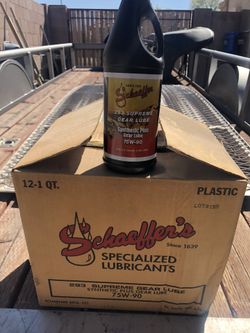 Schaefer’s Supreme Gear Lube