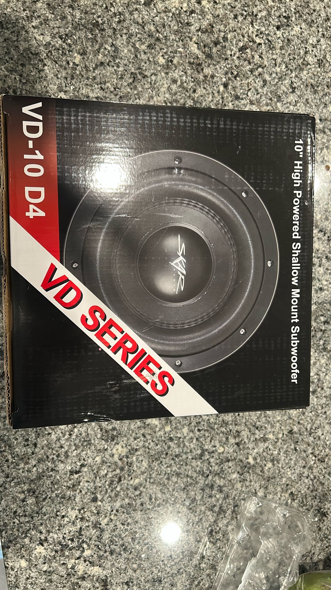 Skar 10” Shallow Subwoofer