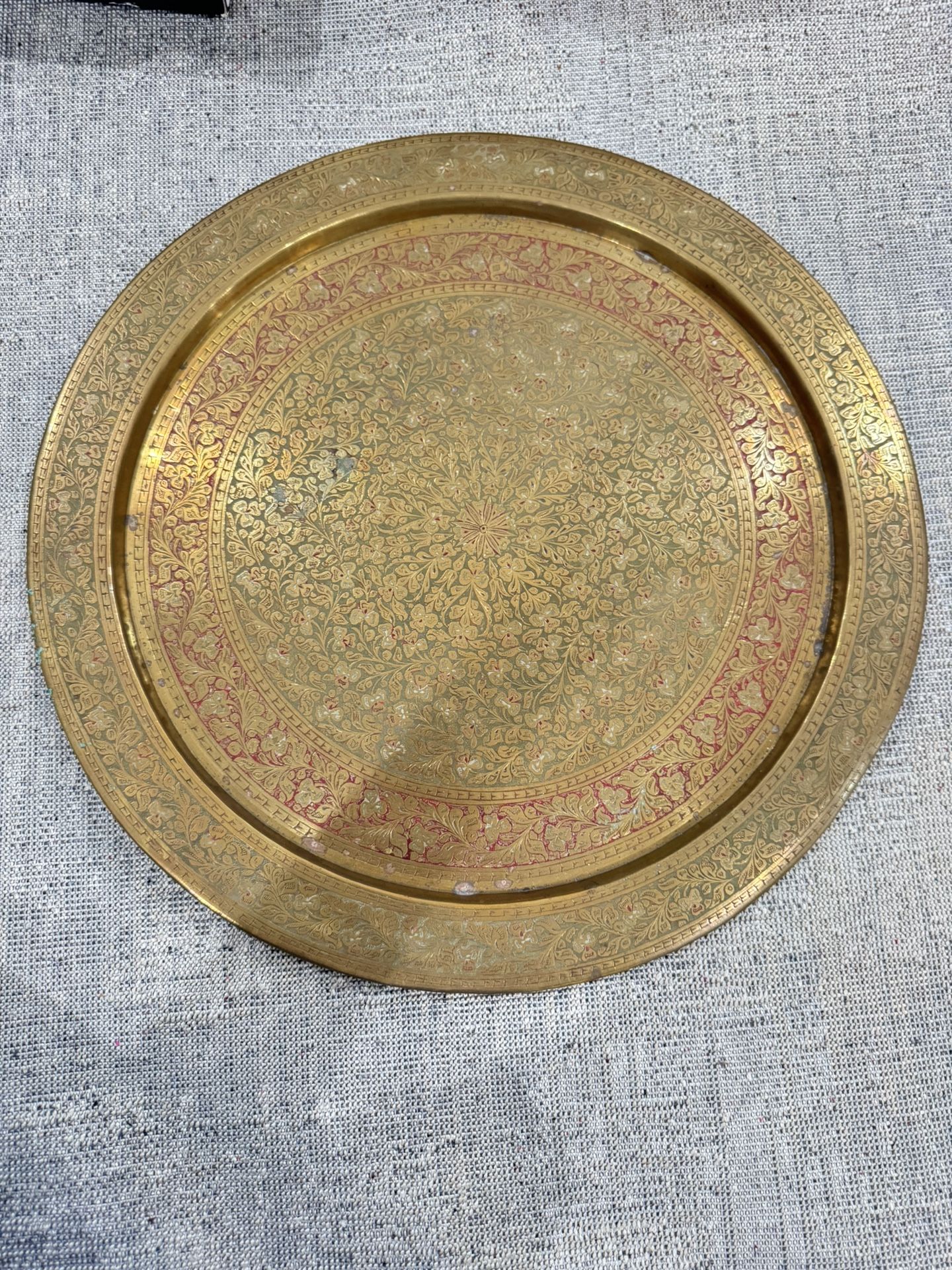 Vintage Brass Tray
