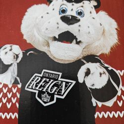 Kingston #94 Ontario Reign Mascot, New Holiday Edition.