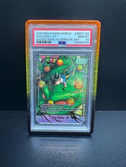 DBS Super Wish for Shenron Sleepy Goku psa 10