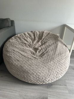 Plush bean bag