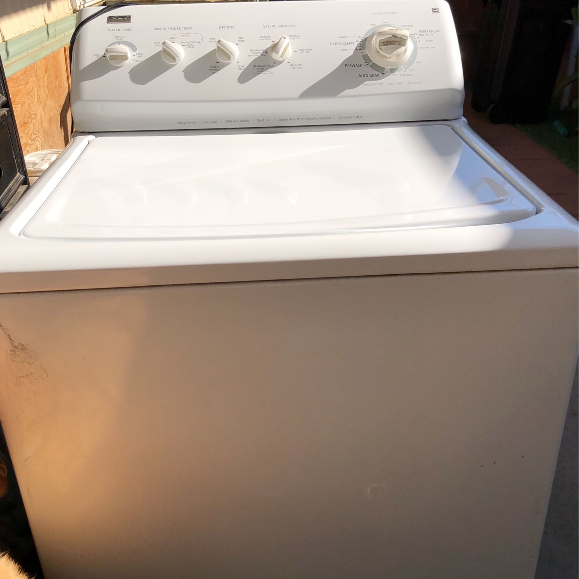 Kenmore Elite Washer