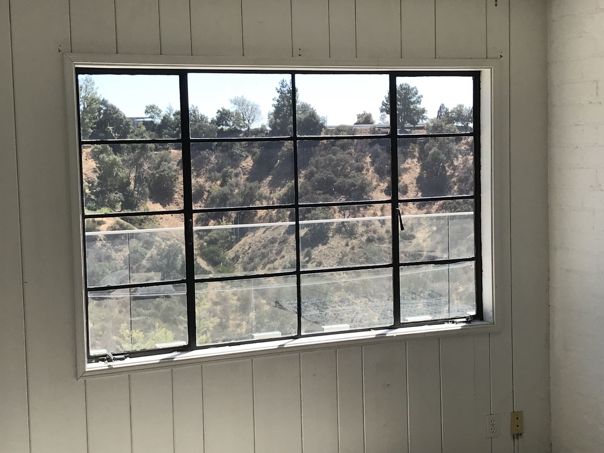 Vintage steel casement windows