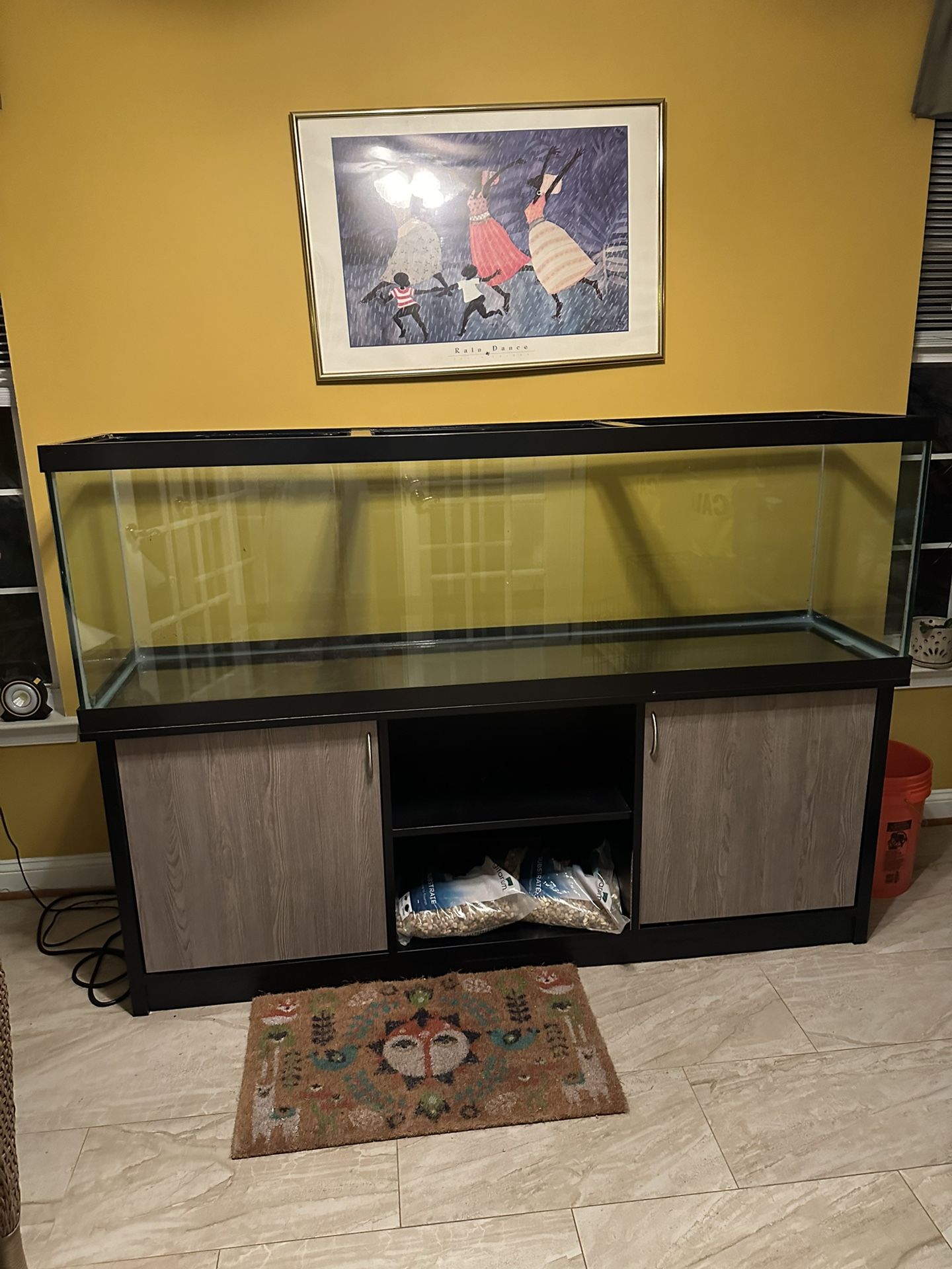 Aquarium & Stand w/Equipment - 125 G