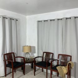 Cherry Wood Accent Chairs  3 Available $20 Each