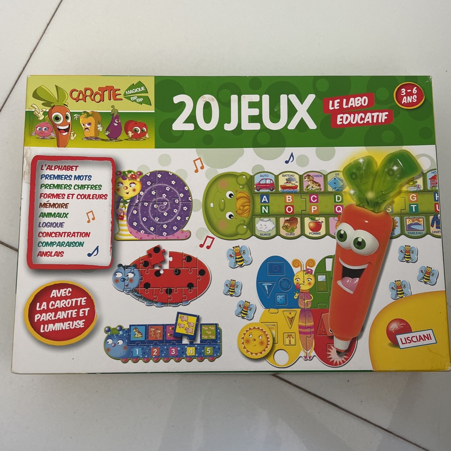 20 Games In french for Kids 3 to 6 /Le Labo Éducatif 3-6 ans
