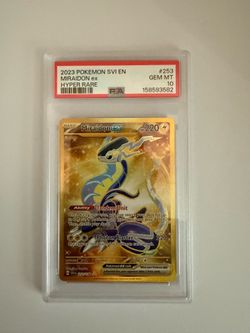 Pokemon psa 10 Miraidon ex 253