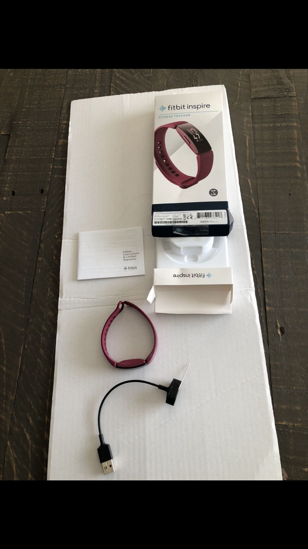 Fitbit Inspire Red