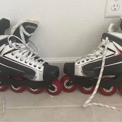 Complete hockey gear equipment! Skates, pads, stick