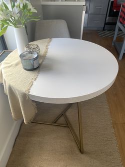 West elm lacquer cheap top cafe table