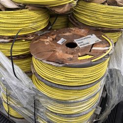 PARKER Tubing, Type B, Yellow, 3/8 in OD, 500 ft Lg