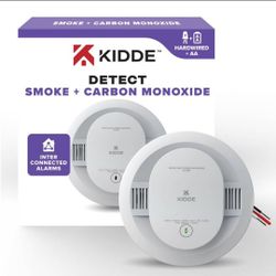 COMBO SMOKE + CO ALARM, HARDWIRED W/ BCKP BATT