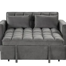 Gray Sleeper Sofa