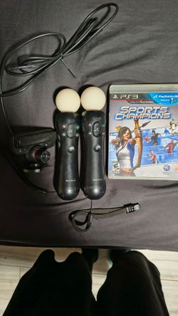 Sports Champions PS3 Game camera and wands