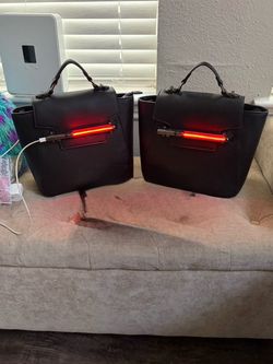 Disney Star Wars Red sith villain lightsaber Light-Up Crossbody Bag purse