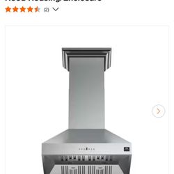 Range Hood  30 Inches 