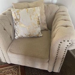 beige couch set 