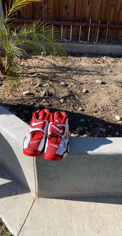 Nike air barrage University red