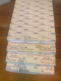 Large Lot Of Photo Paper