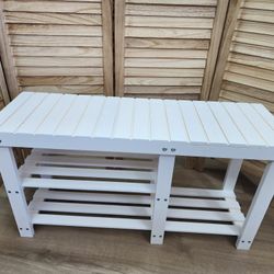 Shoe shelf (33"L x11"Dx18"H)