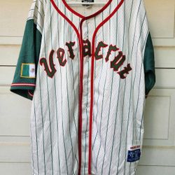 Veracruz Azules 3XL Jersey Rings & Crwns Negro League NL Baseball Mexico #7