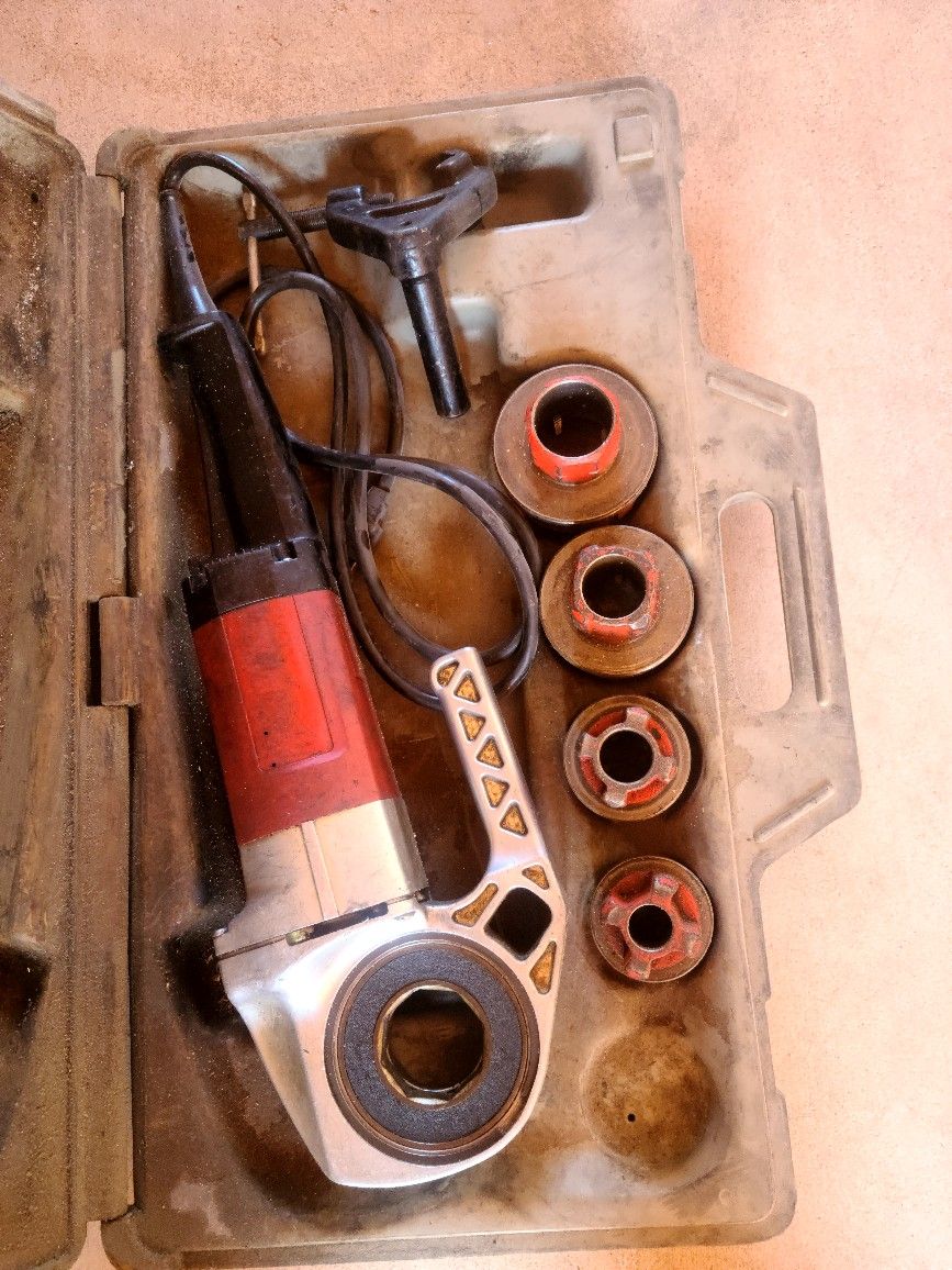 Mini Rigid Power Threader Rigid 600 Power Threader With Dies for Sale in Litchfield Park, AZ ...