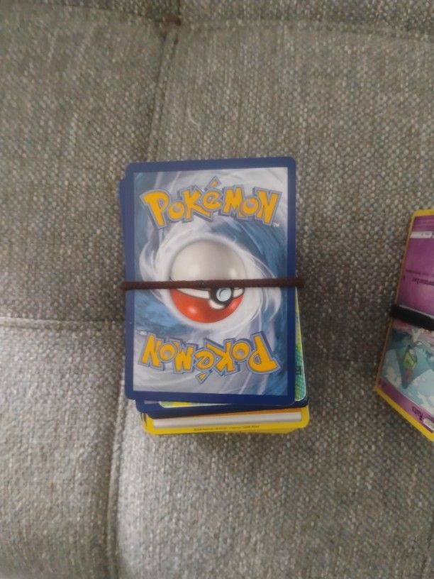 Over 100 Pokemon Cards These Were My Nephews And He Went Back Up North Grew Out Of The Pokemon Phase