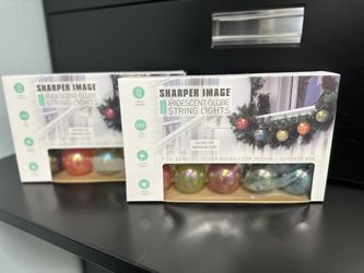 Iridescent Globe String Lights 