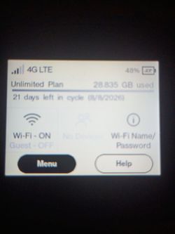 Portable wifi 4g internet