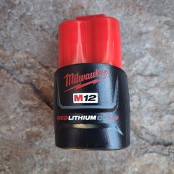 Milwaukee M12 Battery New 