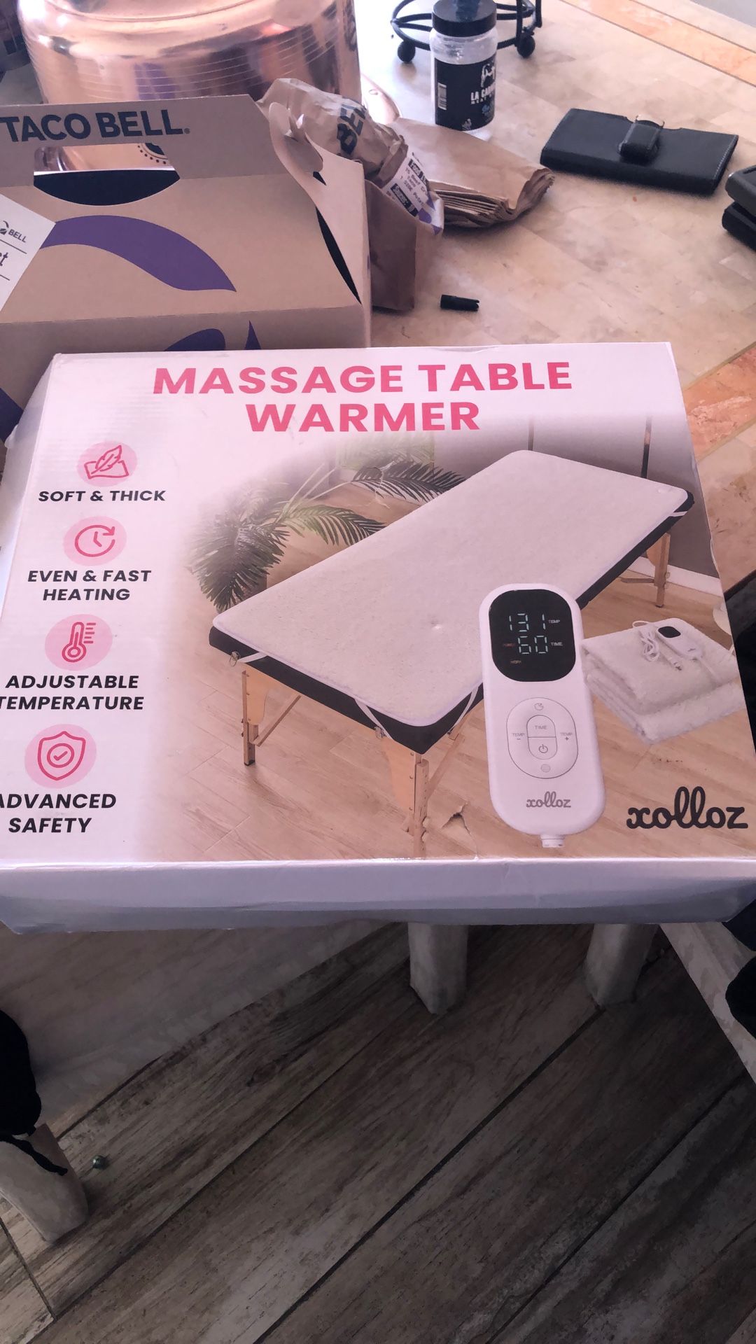 Massage Table Warmer