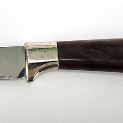 Vintage Regent Sheffield Cheese Knife Brown Bakelite Handle