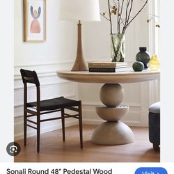 Sonali Round 48” Anthropologie Table