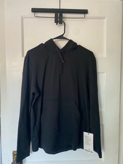 Lululemon Soft Jersey Pullover Hoodie Size: Medium Color: Black