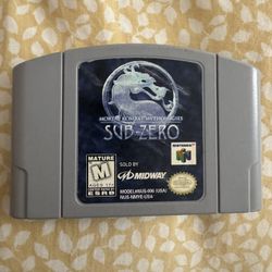 Mortal Kombat Sub Zero 64