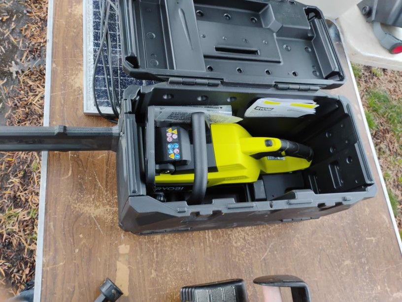 Ryobi 18 In 40 Volt Brushless Chainsaw