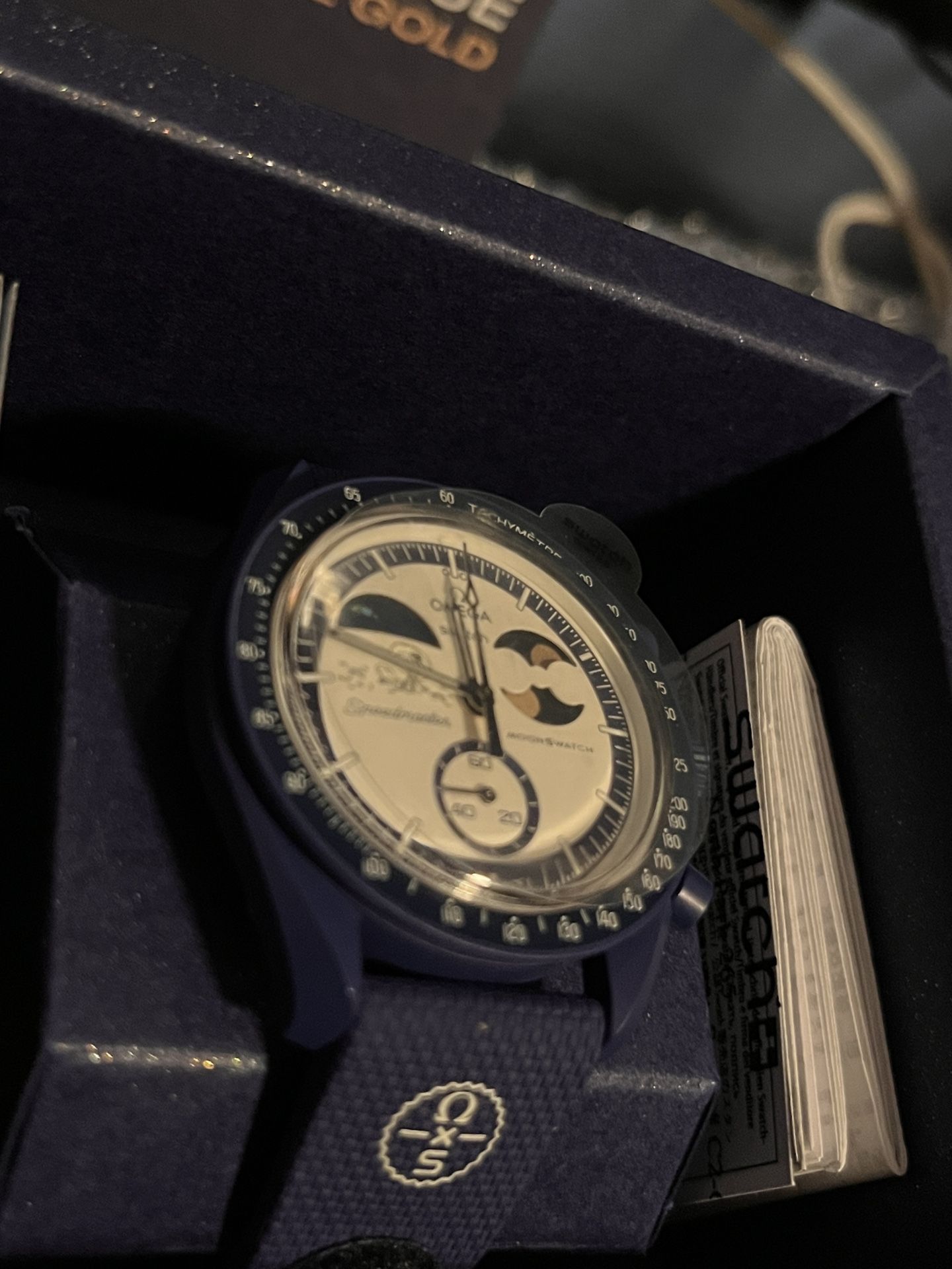 Swatch x OMEGA Mission to Earthphase Moonshine Gold (Large)