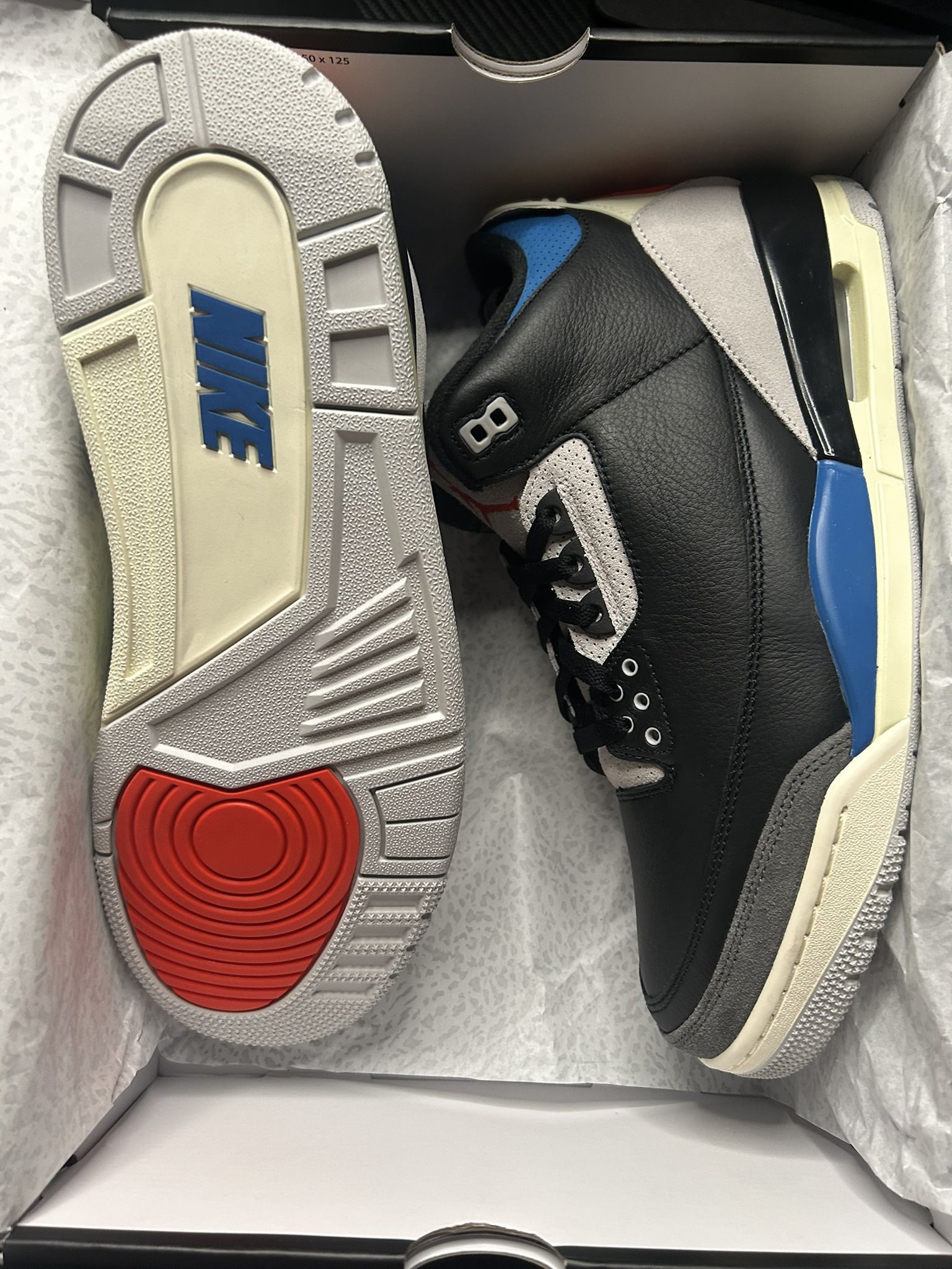 Jordan 3 Rare Air Size 12 New