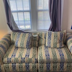 Vintage Cloth Couch 
