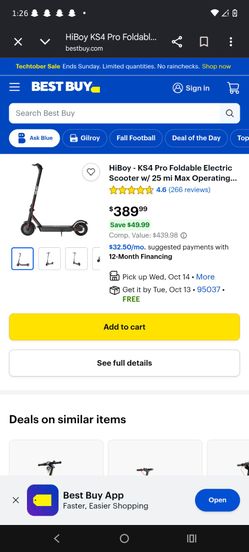 Hiboy electric scooter