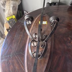 Big And Heavy Rustic Candler Holder