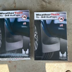 Weathertech Mud Flaps For 2015-2018 GMC Canyon, 2015-2022 Chevy Colorado