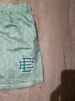 green eric emanuel shorts size large