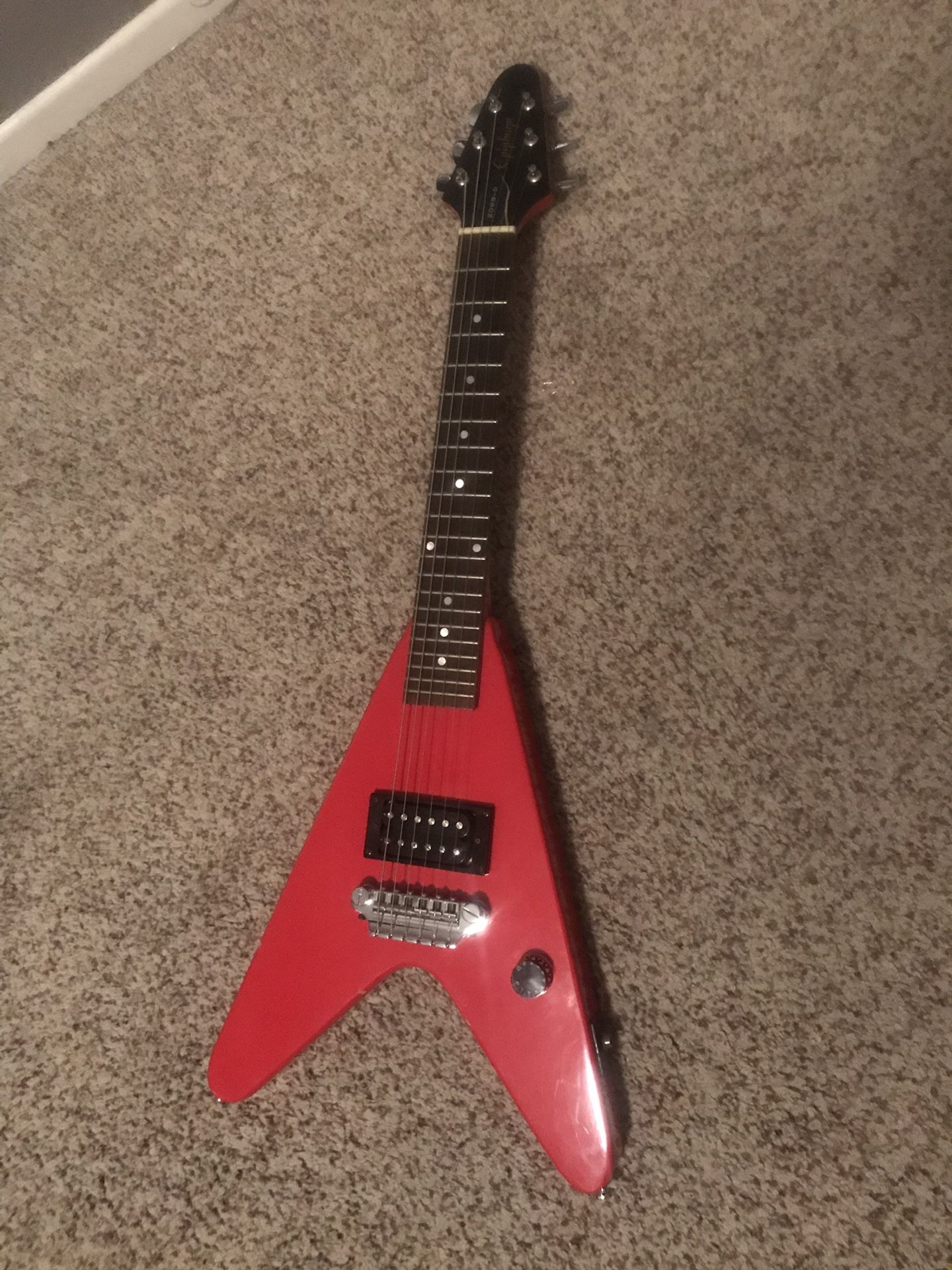 Gibson Epiphone Wee Vee Mini Flying V Electric Guitar